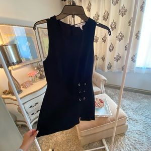 BCBG Black Romper